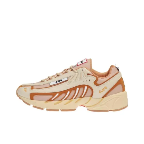 Fila X MSGM Casual Shoes Men Low-Top Beige