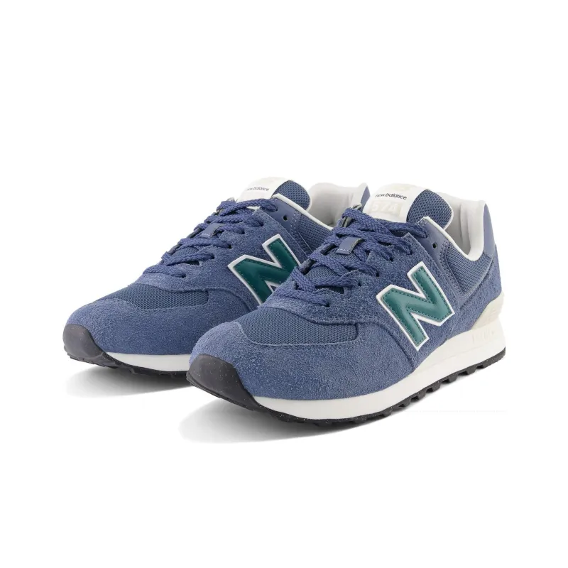 New Balance 574 Navy Green-2