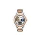 Rose Case White Dial Rose Steel Band-Model Car Box (Random Model Car)