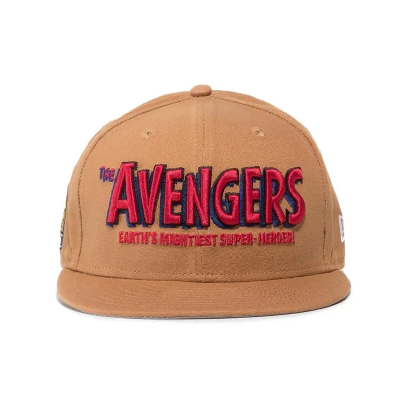 New Era Polyester Baseball Caps Men's Brown-1