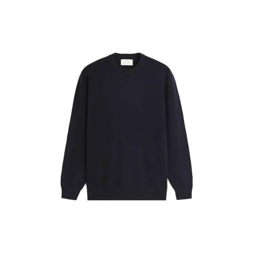 ZARA Cashmere Sweaters Men Sea Blue