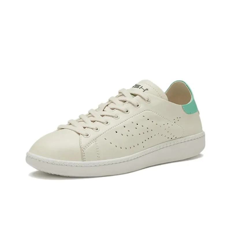ASH Super Collection Low Top Skateboard Shoes Women's Beige White Green-1