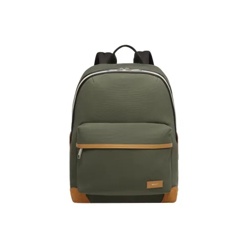 BALLY Fabric Backpack Medium Size Men's Green