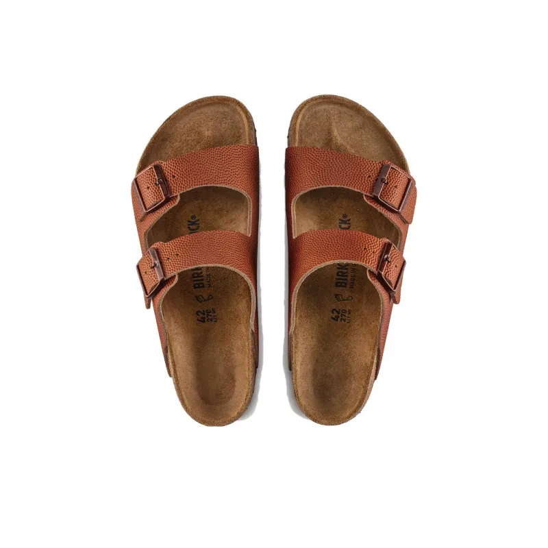 Birkenstock Slide Slippers Men's Ginger Brown Regular-3