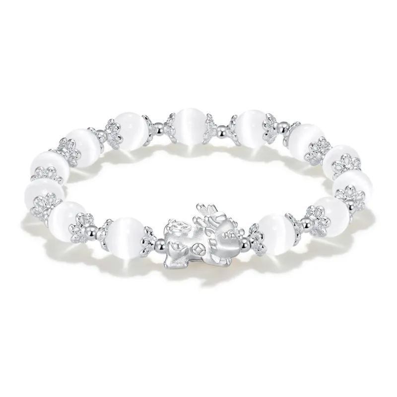 Far Mountain Joe Strawberry Crystal Agate Jade Bracelets Unisex Agate-1