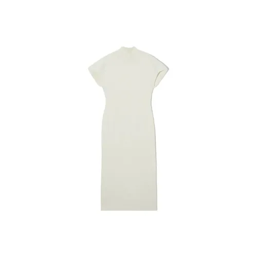 COS Short-Sleeved Dresses Women's White