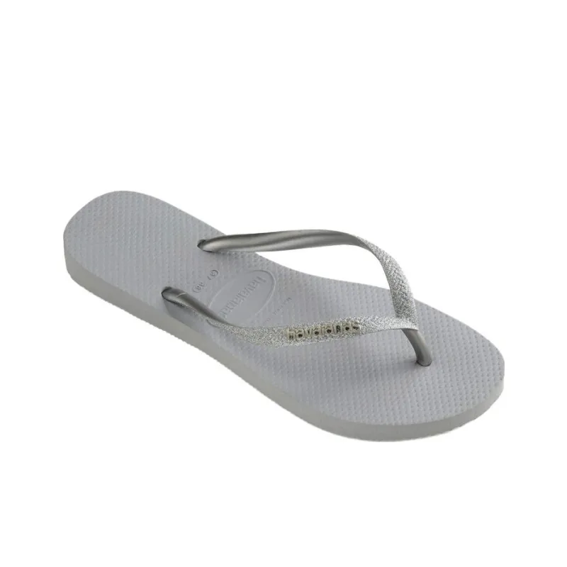 Havaianas Glitter Stylish Sandal Women's Bean Gray-3