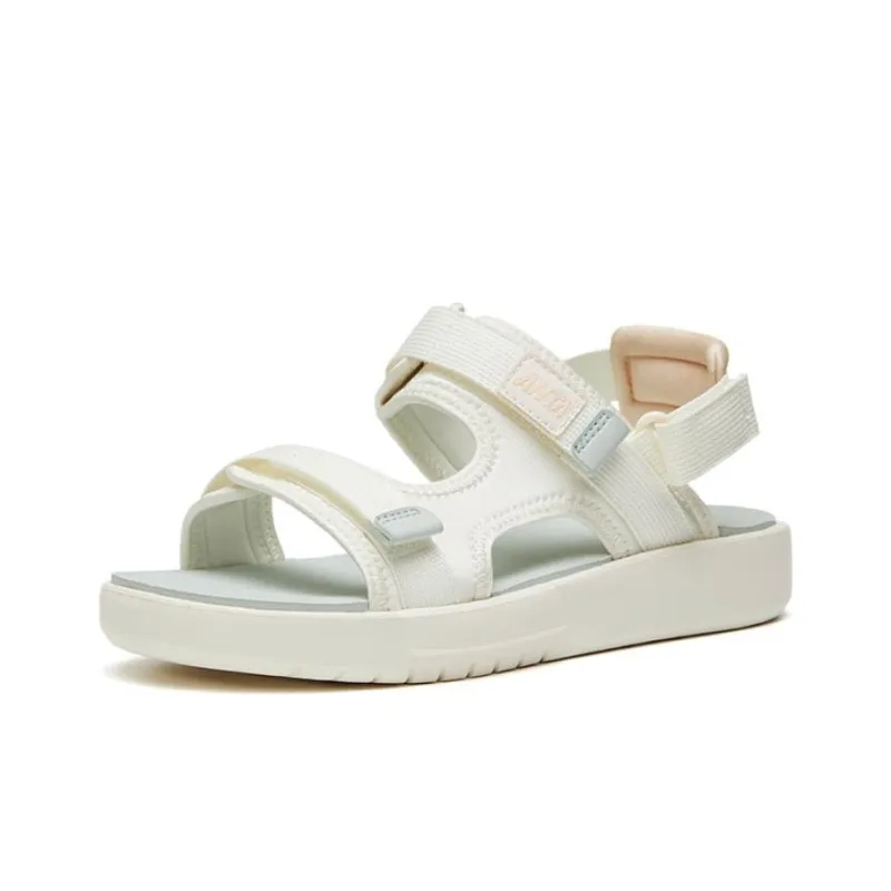 Anta Life Collection Beach Sandals Women's White-1