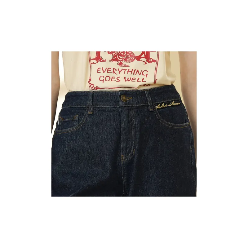JZ. ANNAKRO Jeans Women's Dark Blue-2
