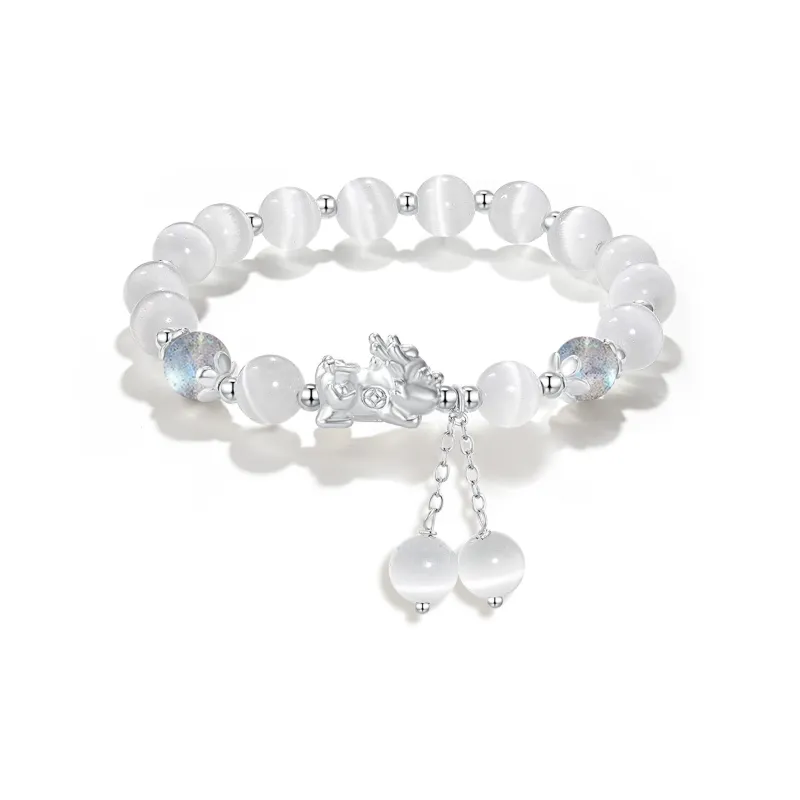 Far Mountain Joe Sterling Silver Agate Jade Bracelets Unisex Agate-3