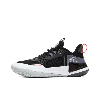 PEAK Hero 2 Basketball Shoes Men Low Top Black Baymax