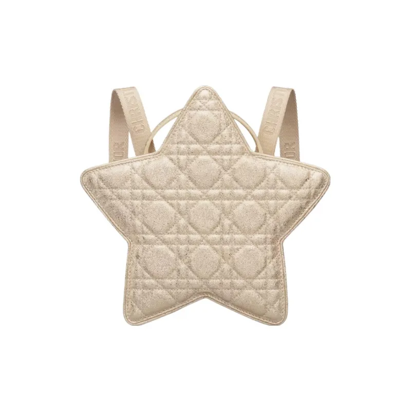 DIOR Sheepskin Backpack Kids' Light Gold-0