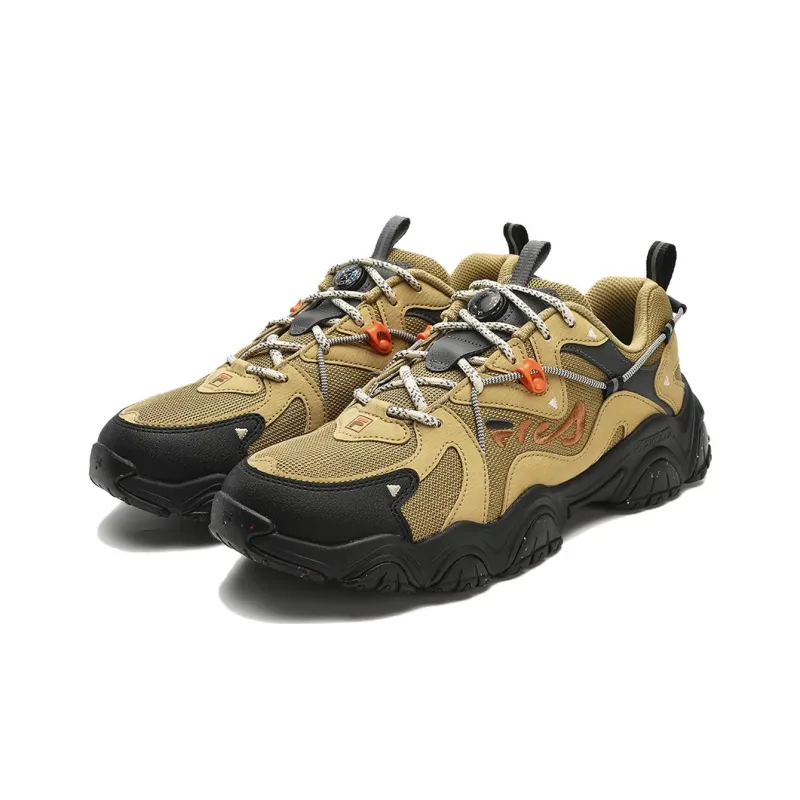 FILA Fluid Iv Sneakers 'Brown Black'-2