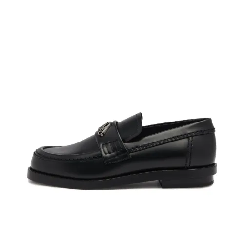 Alexander McQueen Seal Loafer 'Black Gun Metal Women's