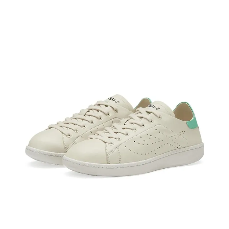 ASH Super Collection Low Top Skateboard Shoes Women's Beige White Green-2