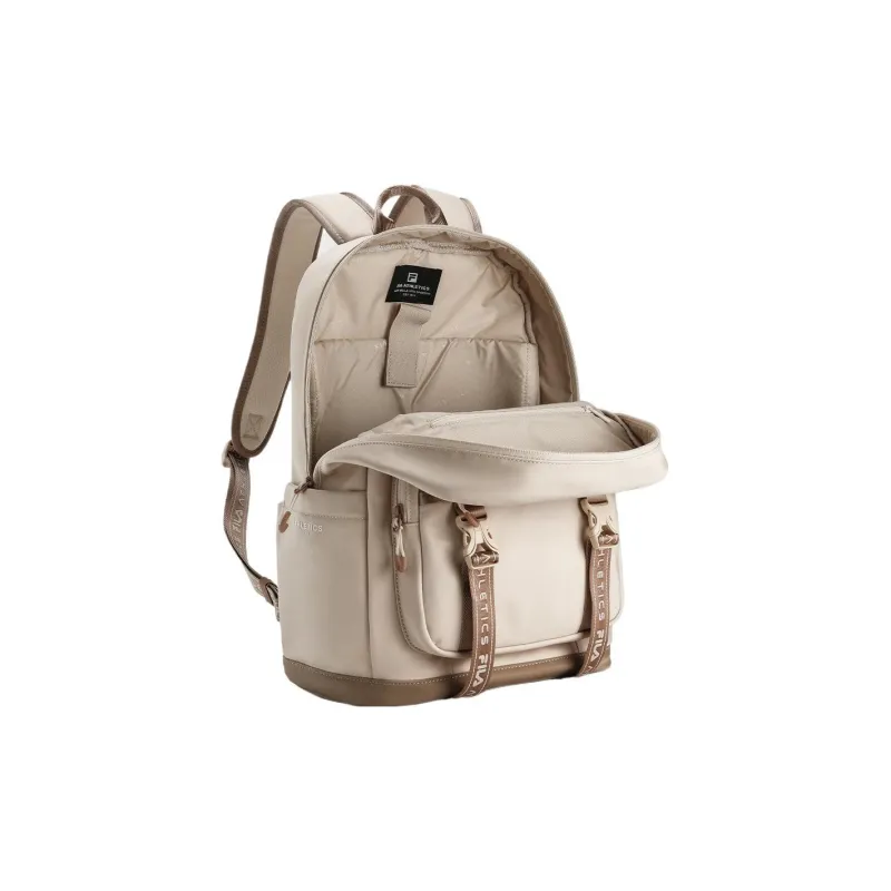 FILA Fabric Backpack Regular Unisex Mucilage Leather Color-2
