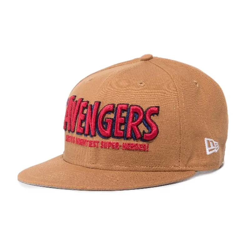 New Era Polyester Baseball Caps Men's Brown-0