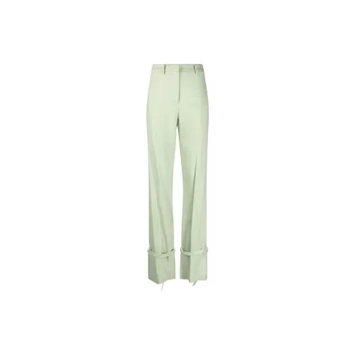 Patrizia Pepe Twill Buckled-ankle Trousers