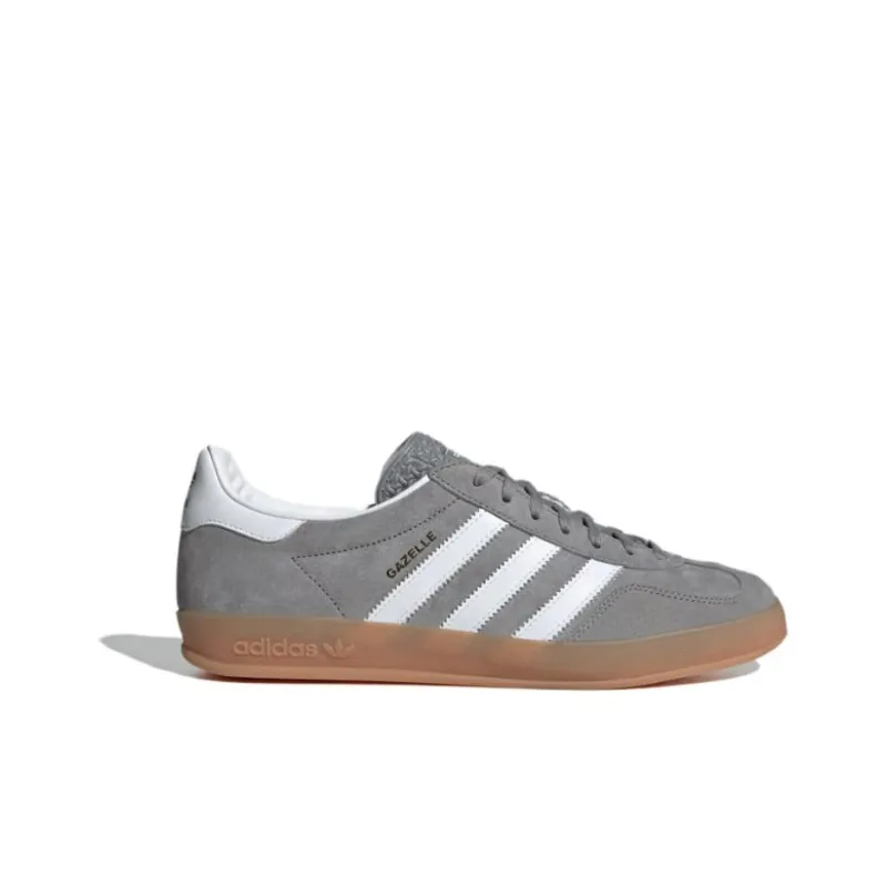 Adidas Gazelle Indoor Low Grey Three Gum-1