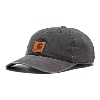 Carhartt Cotton Baseball Caps Men's Black Gray
