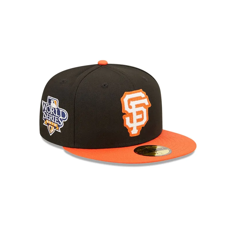 New Era Cotton Baseball Caps Men's Black-2