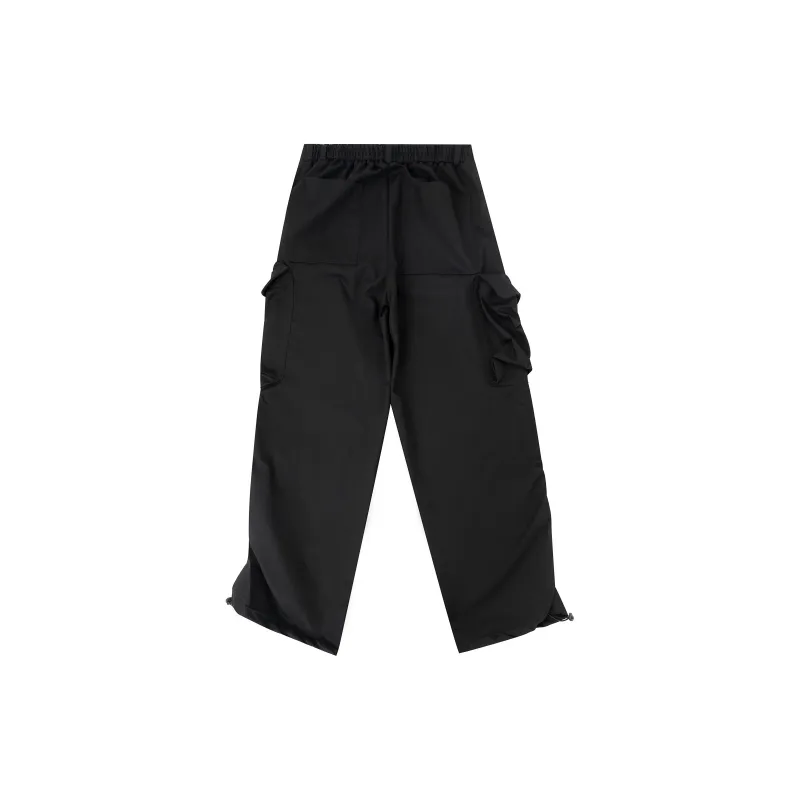 OCTO GAMBOL Casual Pants Unisex Black-1