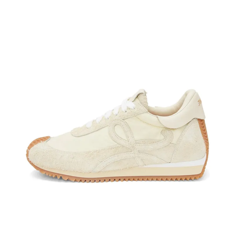LOEWE Flow Runner Canvas Soft White Women's-0