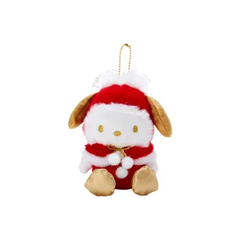 Sanrio Pochacco Christmas Collection, Mascot Dolls Plush Pendant 15cm Height