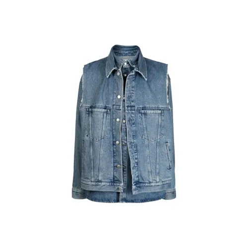 AMBUSH Denim Jackets Men Blue