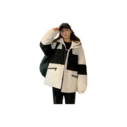 Tonlion Puffer Jackets Women's White