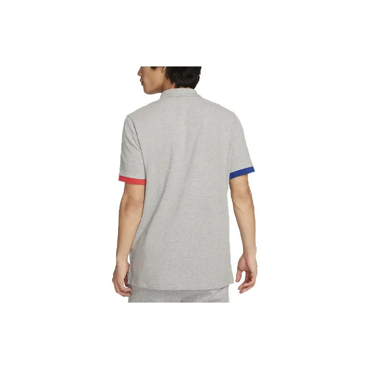 Nike Polo Shirts Men Gray-1