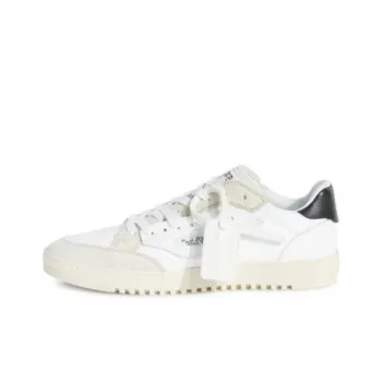 OFF-WHITE Logo Patch Lace-Up Sneakers