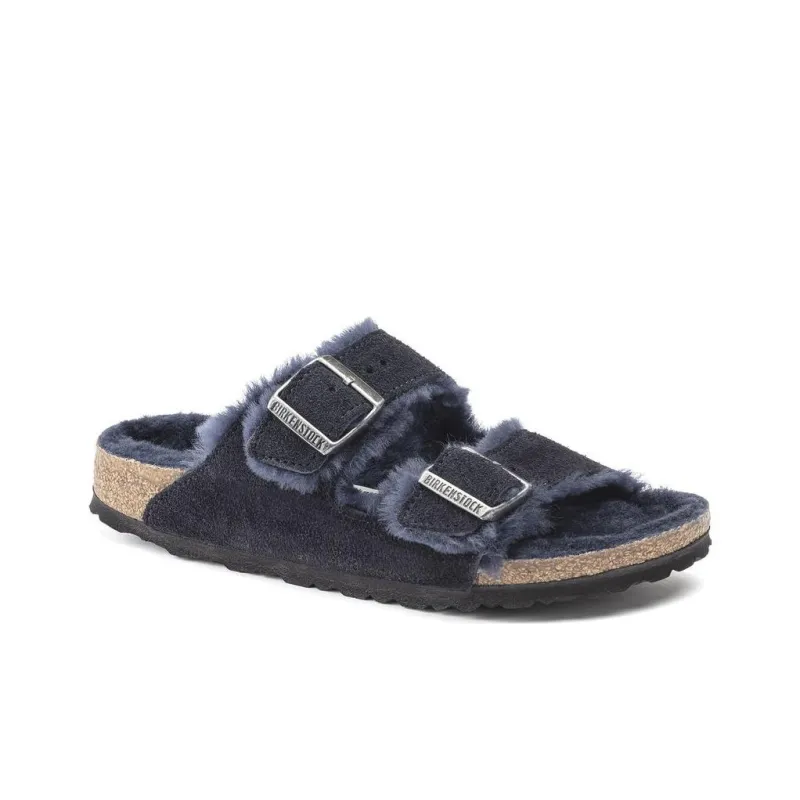 Birkenstock Slide Slippers Unisex Midnight Blue Regular-1