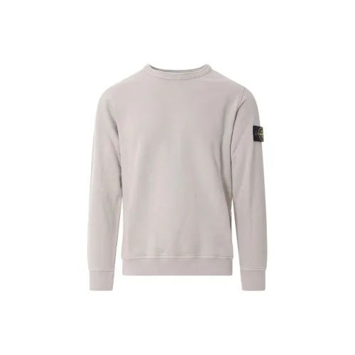 STONE ISLAND Sweatshirts Men Solid Color