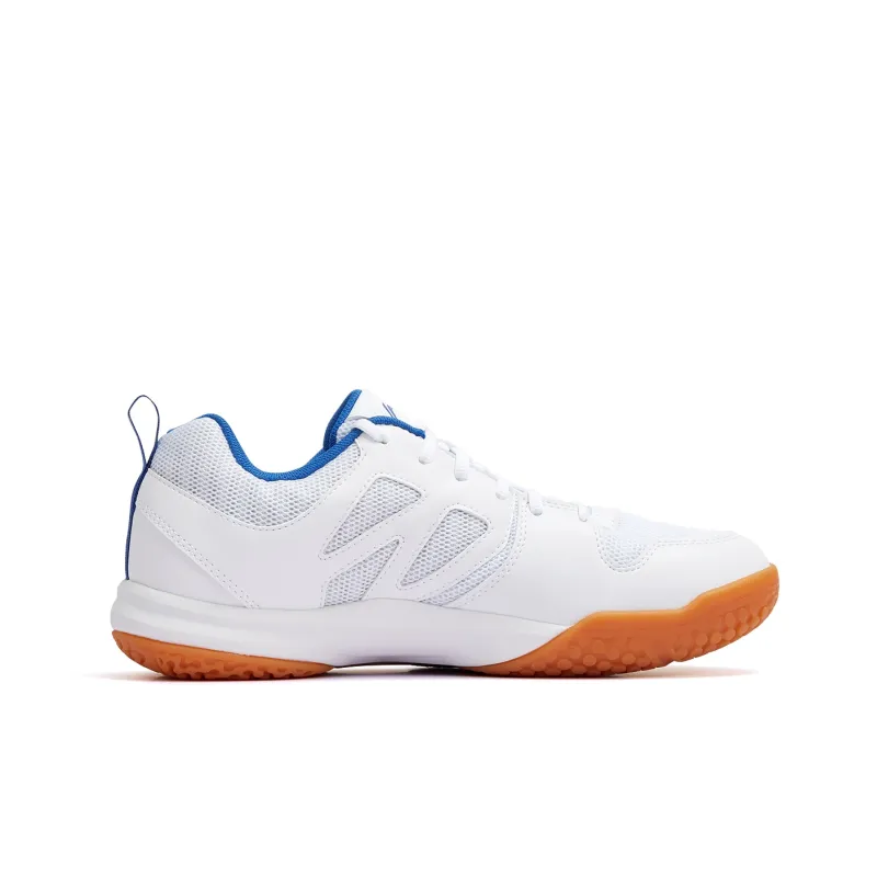LiNing Ace Anti Slip Wear Resistant Low Top Badminton Shoes Unisex White-2