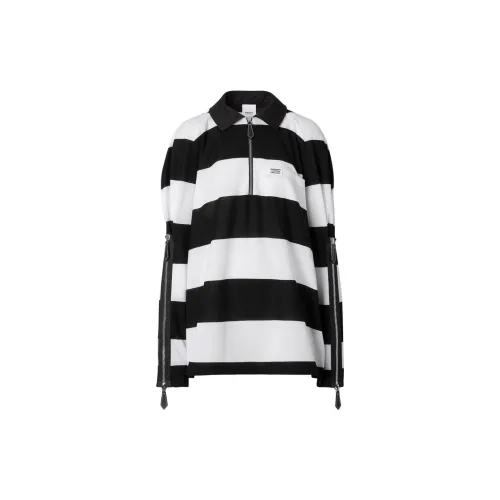 Burberry Polo Shirts Women's Black/White