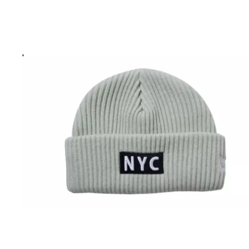 New Era Beanies Unisex Purple/Pink/Light Green/Brown/Navy Blue/Black-2