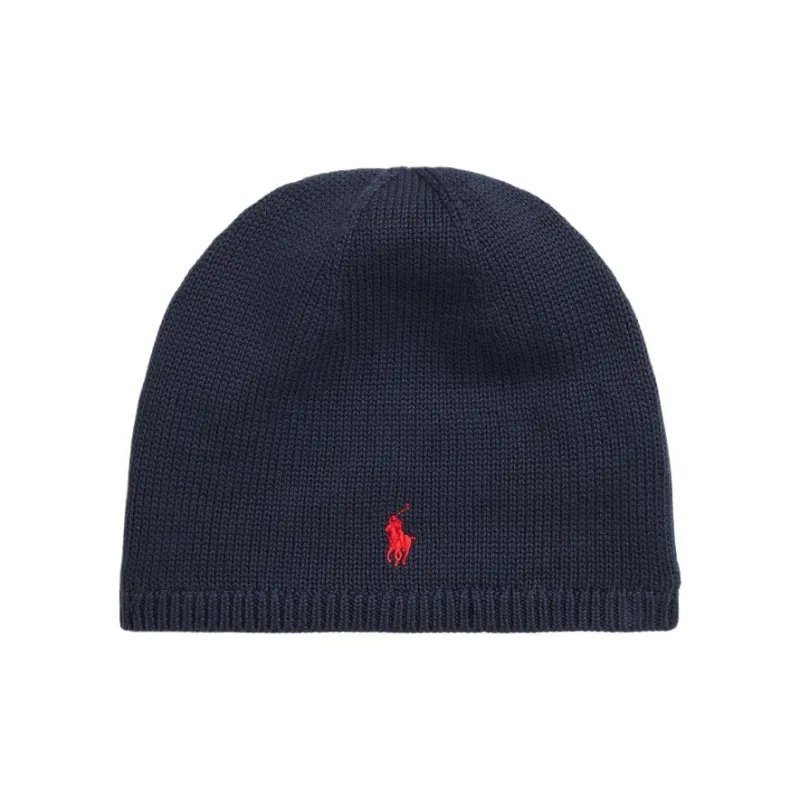 Polo Ralph Lauren Polo Pony Embroidered Knitted Beanie-0