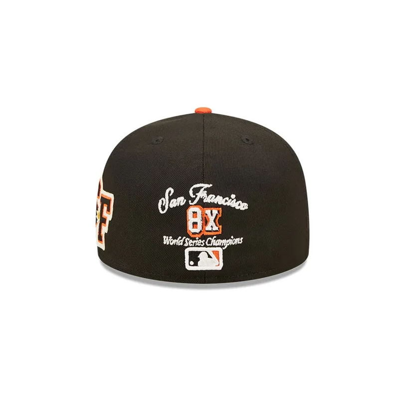 New Era Cotton Baseball Caps Men's Black-5