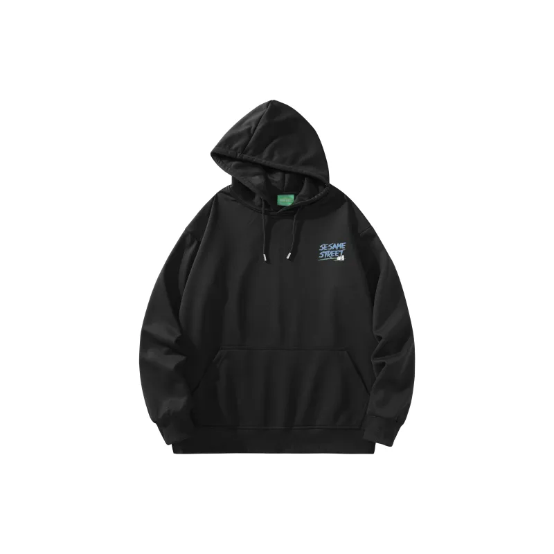 SESAME STREET Sweatshirt Thickened And Fleece Lined Unisex-1