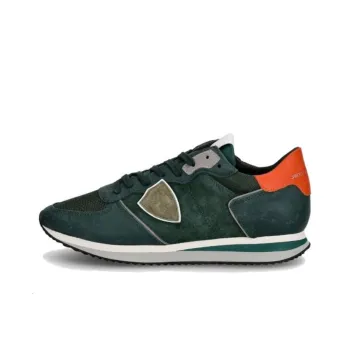 PHILIPPE MODEL Paris TRPX Running Suede Sneakers