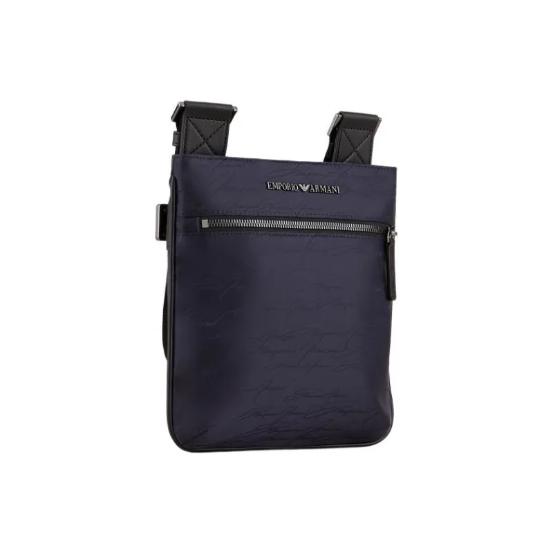 EMPORIO ARMANI Polyamide Messenger Bag, Shoulder Bag, Crossbody Bag Regular Men's Marine Blue-1