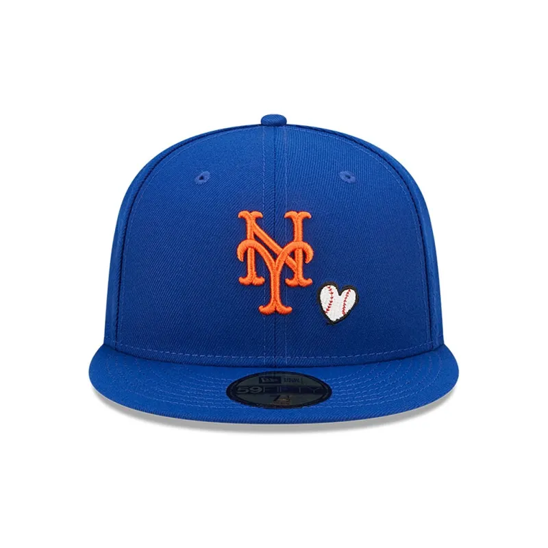 New Era Polyester Baseball Caps Men's Blue-2