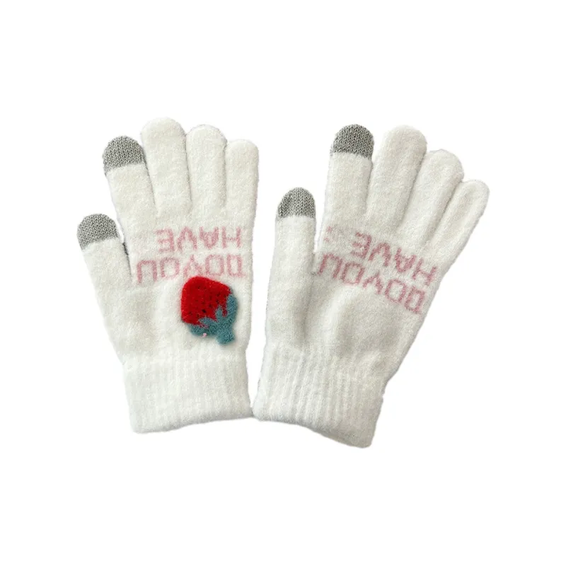 Youyoulan Knit Gloves Women's-0