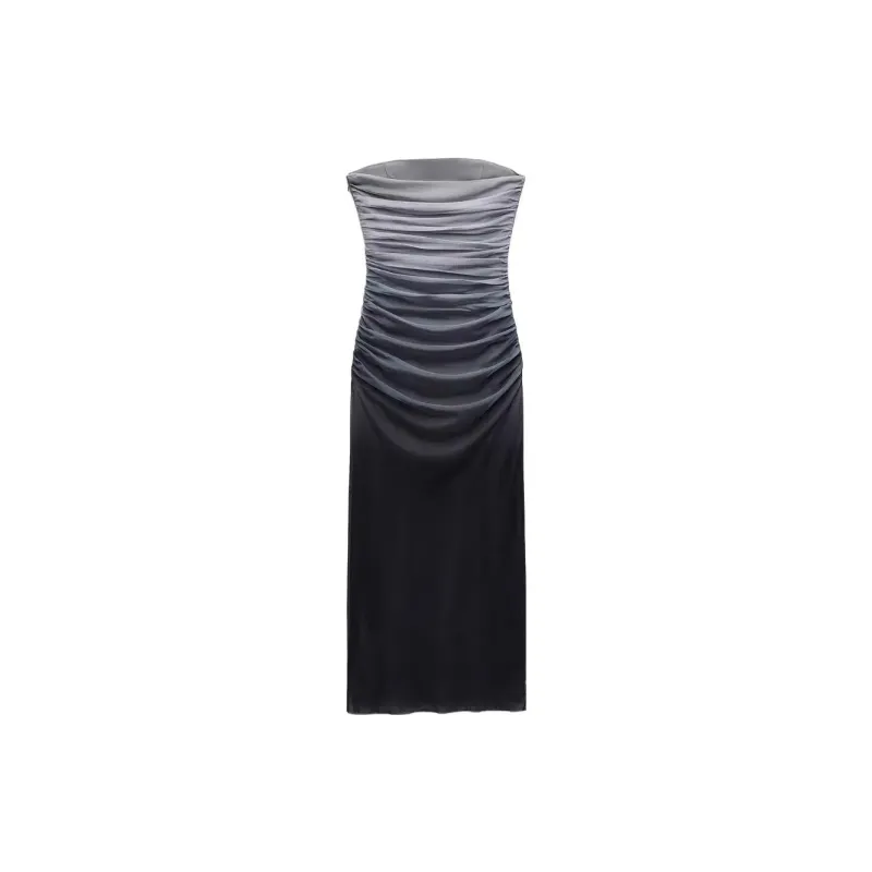 ZARA Sleeveless Dress Women's Natural Color-1