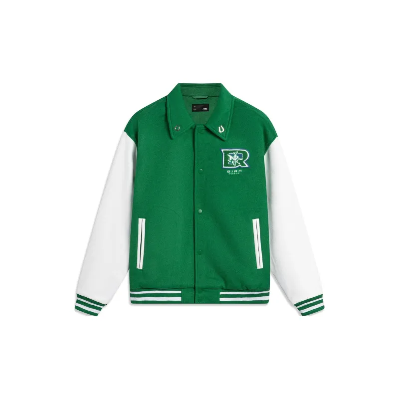 LiNing Sports Life Collection Jacket Men's Turquoise Scallion Green-1