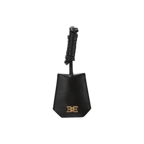 BALLY Cow Leather Key Pouch Women's Black