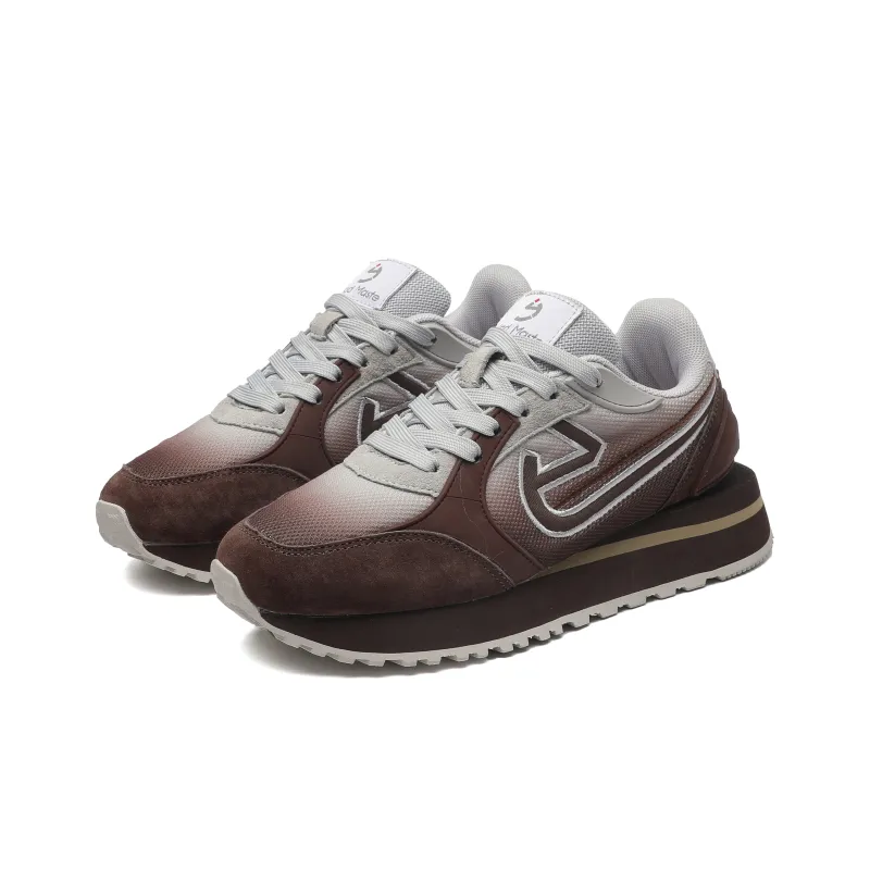 BladMaste Low Top Casual Shoes Unisex Mulberry Brown-3