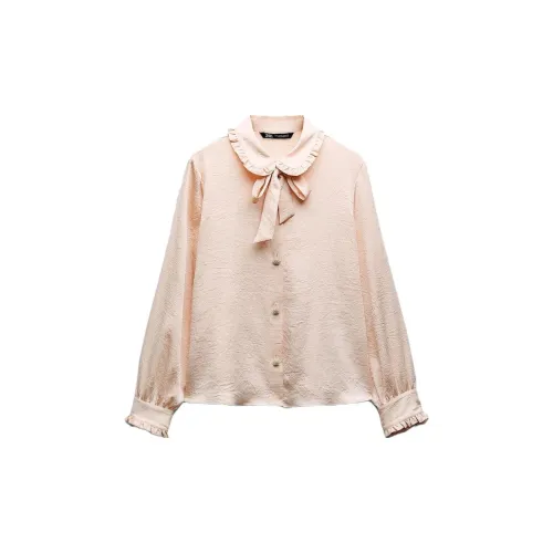 ZARA Shirts Women's Light Pink