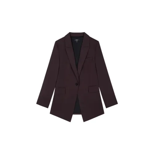 THEORY Business Suits Women's Merlot Burgundy